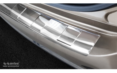 Накладка на задний бампер Kia Sportage 2018-2021