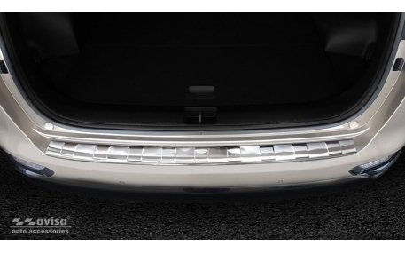 Накладка на задний бампер Kia Sportage 2018-2021