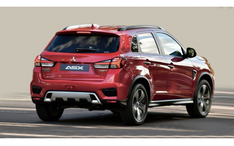 Накладка на задний бампер Mitsubishi ASX