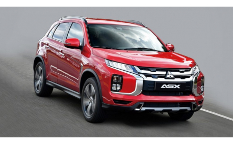 Накладка на задний бампер Mitsubishi ASX