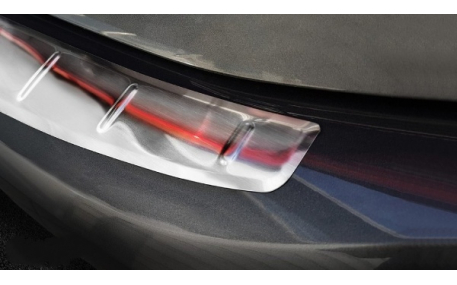 Накладка на задний бампер Audi A7 C8