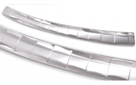 Накладка на задний бампер Skoda Octavia A8