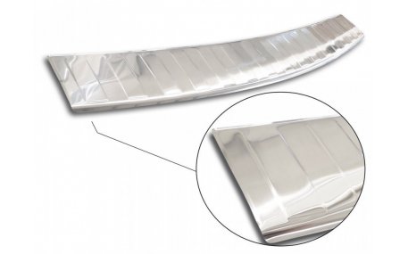 Накладка на задний бампер Renault Lodgy