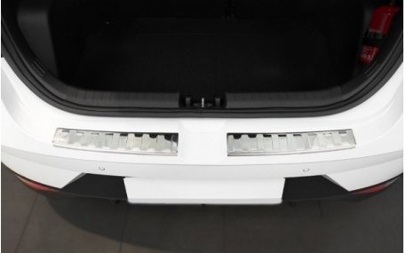 Накладка на задний бампер Hyundai i20