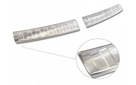 Накладка на задний бампер Hyundai i20