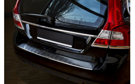 Накладка на задний бампер Volvo V70