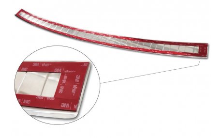 Накладка на задний бампер Mitsubishi Outlander XL