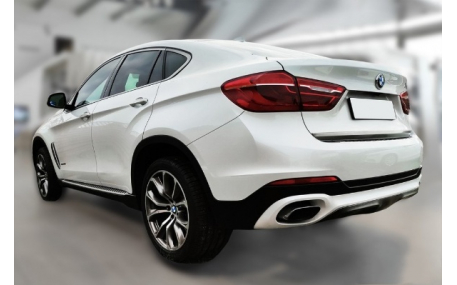 Накладка на задний бампер BMW X6 (F16)