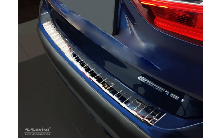 Накладка на задний бампер BMW X1 F48