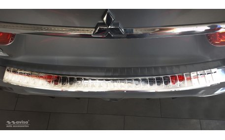 Накладка на задний бампер Mitsubishi ASX