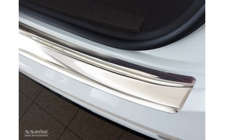 Накладка на задний бампер Audi Q8