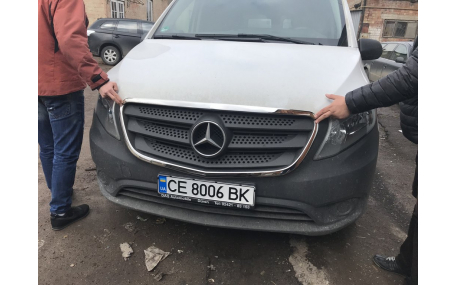 Хром накладки Mercedes Vito W447