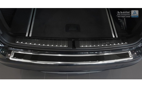 Накладка на задний бампер BMW X3 F25