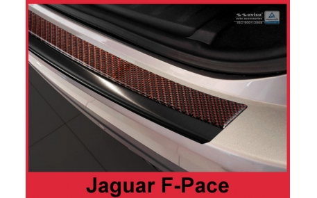 Накладка на задний бампер Jaguar F-Pace