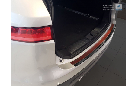 Накладка на задний бампер Jaguar F-Pace