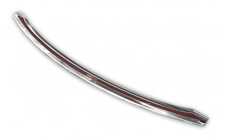 Накладка на задний бампер Tesla Model S