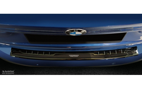 Накладка на задний бампер BMW X1 F48
