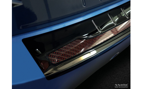 Накладка на задний бампер BMW X1 F48