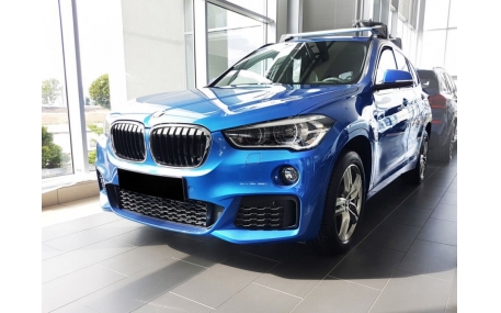 Накладка на задний бампер BMW X1 F48