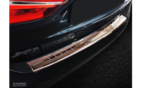 Накладка на задний бампер BMW X1 F48