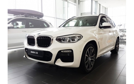 Накладка на задний бампер BMW X3 (G01)