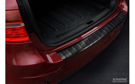 Накладка на задний бампер BMW X6 E71