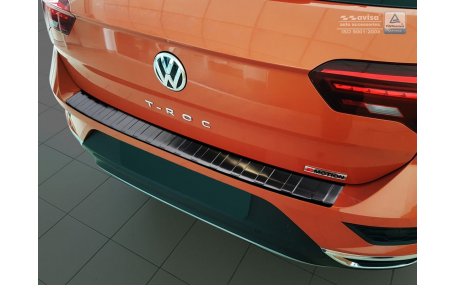 Накладка на задний бампер Volkswagen T-Roc