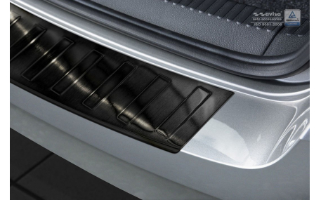 Накладка на задний бампер Skoda Fabia