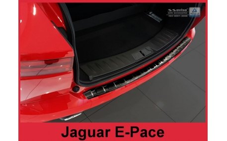 Накладка на задний бампер Jaguar E-Pace