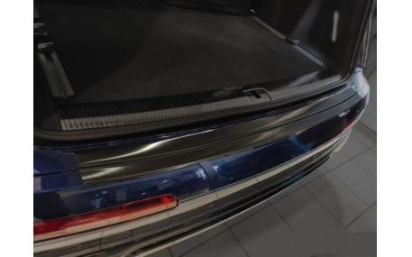 Накладка на задний бампер Audi Q7