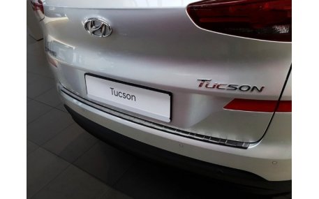 Накладка на задний бампер Hyundai Tucson 2018-2021