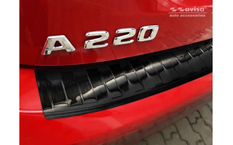 Накладка на задний бампер Mercedes A-class W177