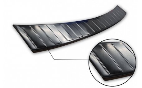 Накладка на задний бампер Seat Leon