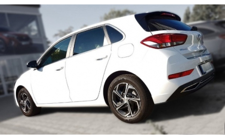 Накладка на задний бампер Hyundai i30