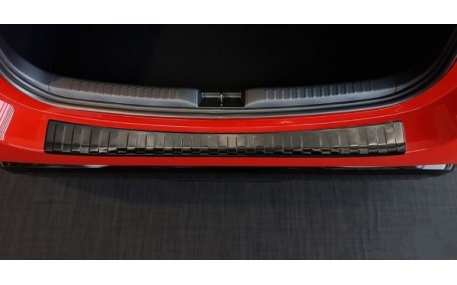 Накладка на задний бампер Toyota Yaris