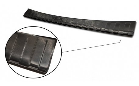 Накладка на задний бампер Toyota Yaris