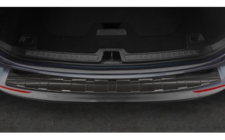 Накладка на задний бампер Volvo V60