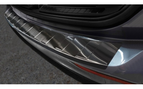 Накладка на задний бампер Volvo V60