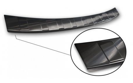 Накладка на задний бампер Volvo V60