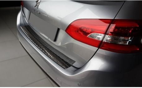 Накладка на задний бампер Peugeot 308 SW