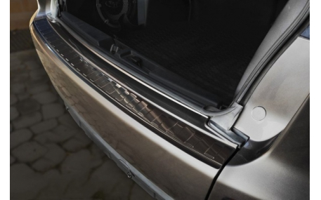 Накладка на задний бампер Peugeot 4007