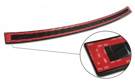 Накладка на задний бампер Peugeot 4007