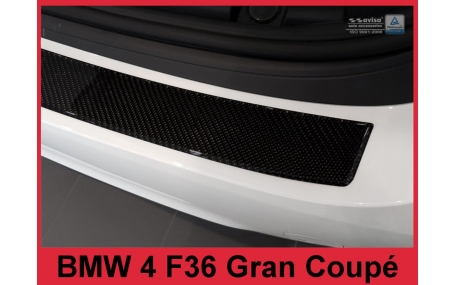 Накладка на задний бампер BMW F36