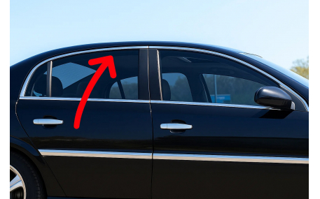 Хром накладки Opel Vectra C