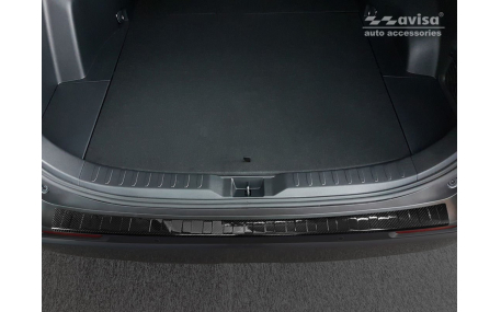 Накладка на задний бампер Toyota RAV4