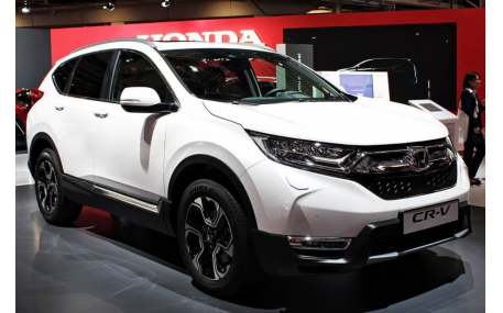 Накладка на задний бампер Honda CR-V