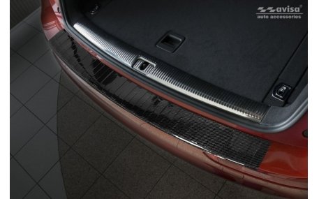 Накладка на задний бампер Audi Q5