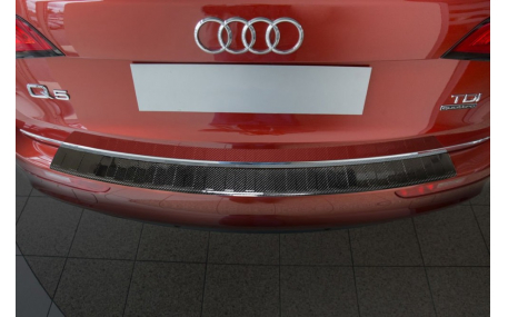 Накладка на задний бампер Audi Q5
