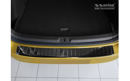 Накладка на задний бампер Volkswagen Golf 7