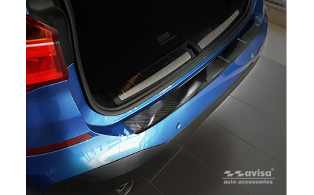 Накладка на задний бампер BMW X1 F48